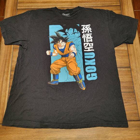 DragonBall Z Black Unisex Tee Goku - Size XL - Picture 1 of 4